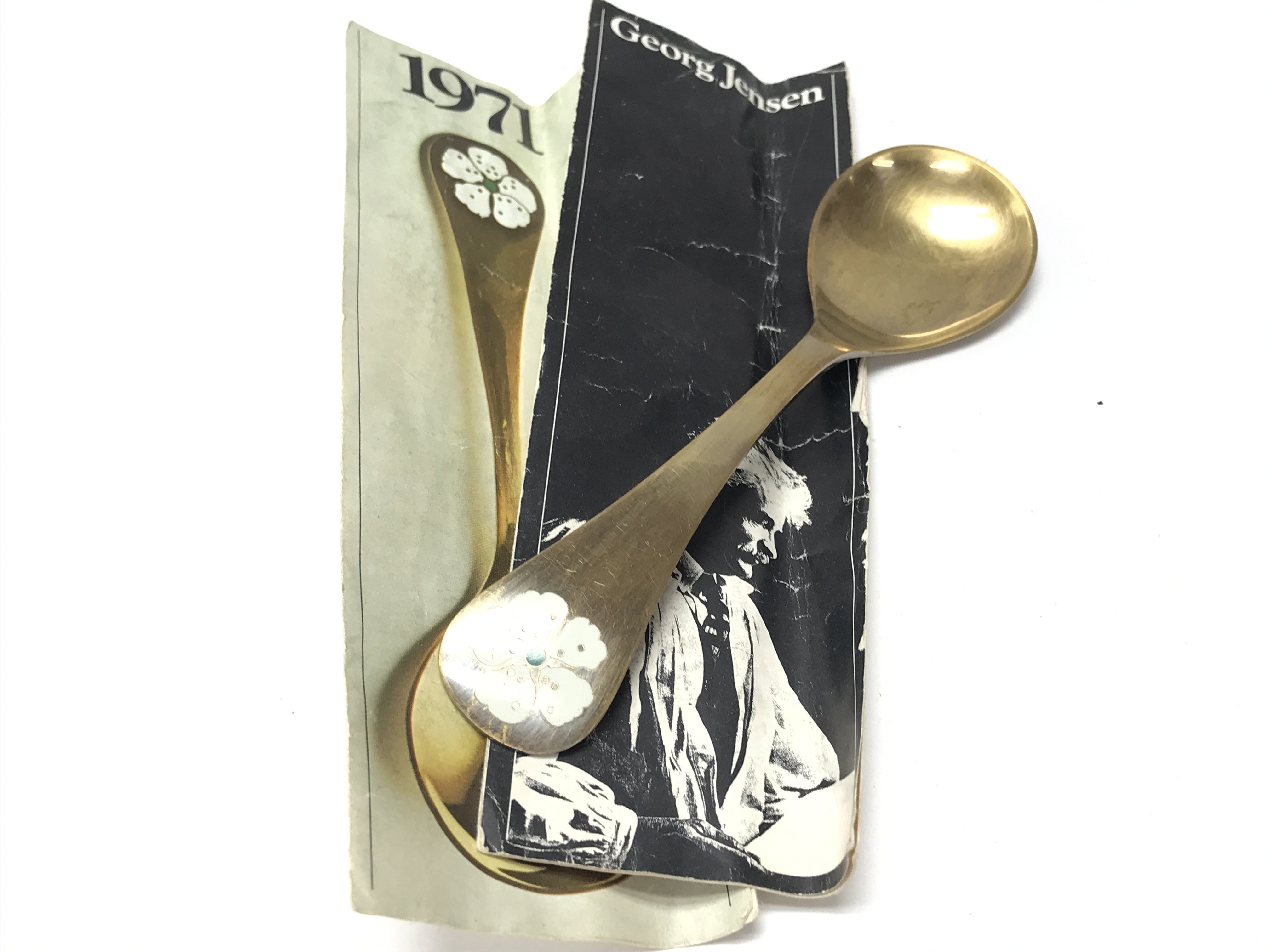 Georg Jensen 1971 Christmas spoon NO RESERVE