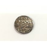 A Bengal silver coin, Shams al-Din Ilyas Shah (AH 740-59 / AD 1339-58), sultan of Bengal, north east
