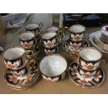 WITHDRAWN - Royal Albert Crown China cups and plates. Made in