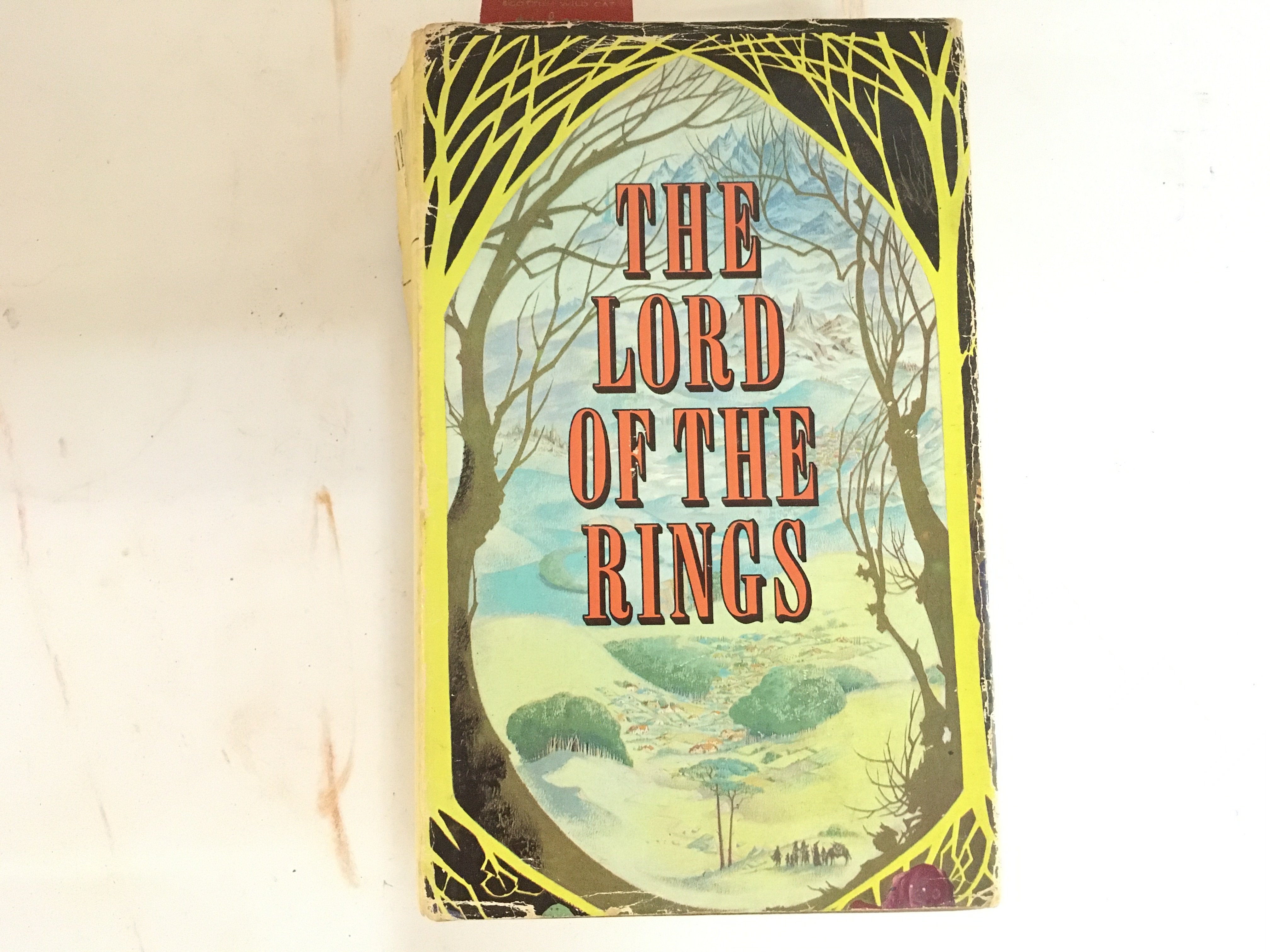 A 1971 Book. The Lord Of The Rings By Tolkien. NO RESERVE