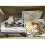 A collection of Royal Doulton and other collector's plates. Some certificates included.