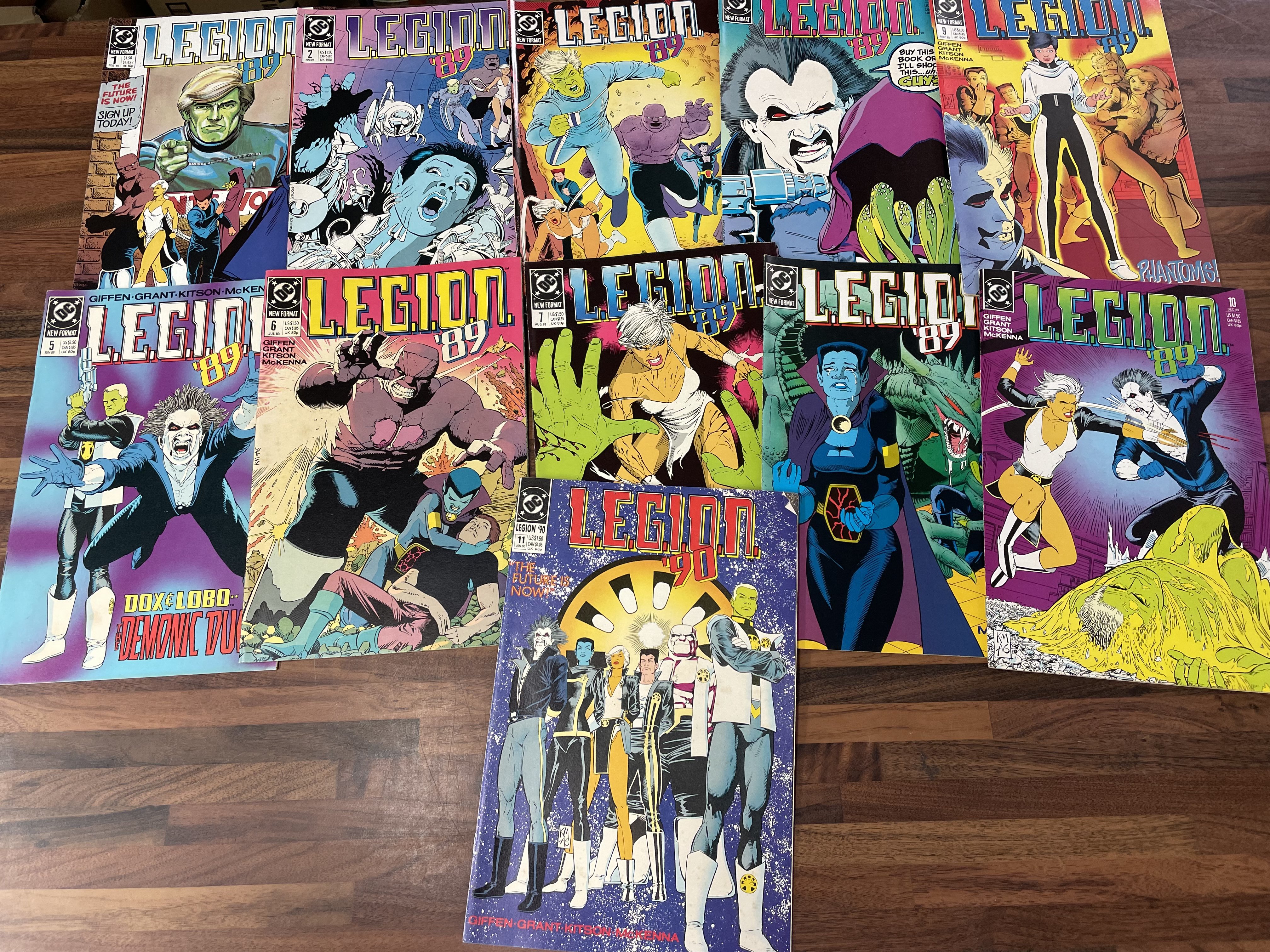 A collection of various Legion �89 and The Question comics Legion ;89 comics number 1 through to - Image 2 of 2