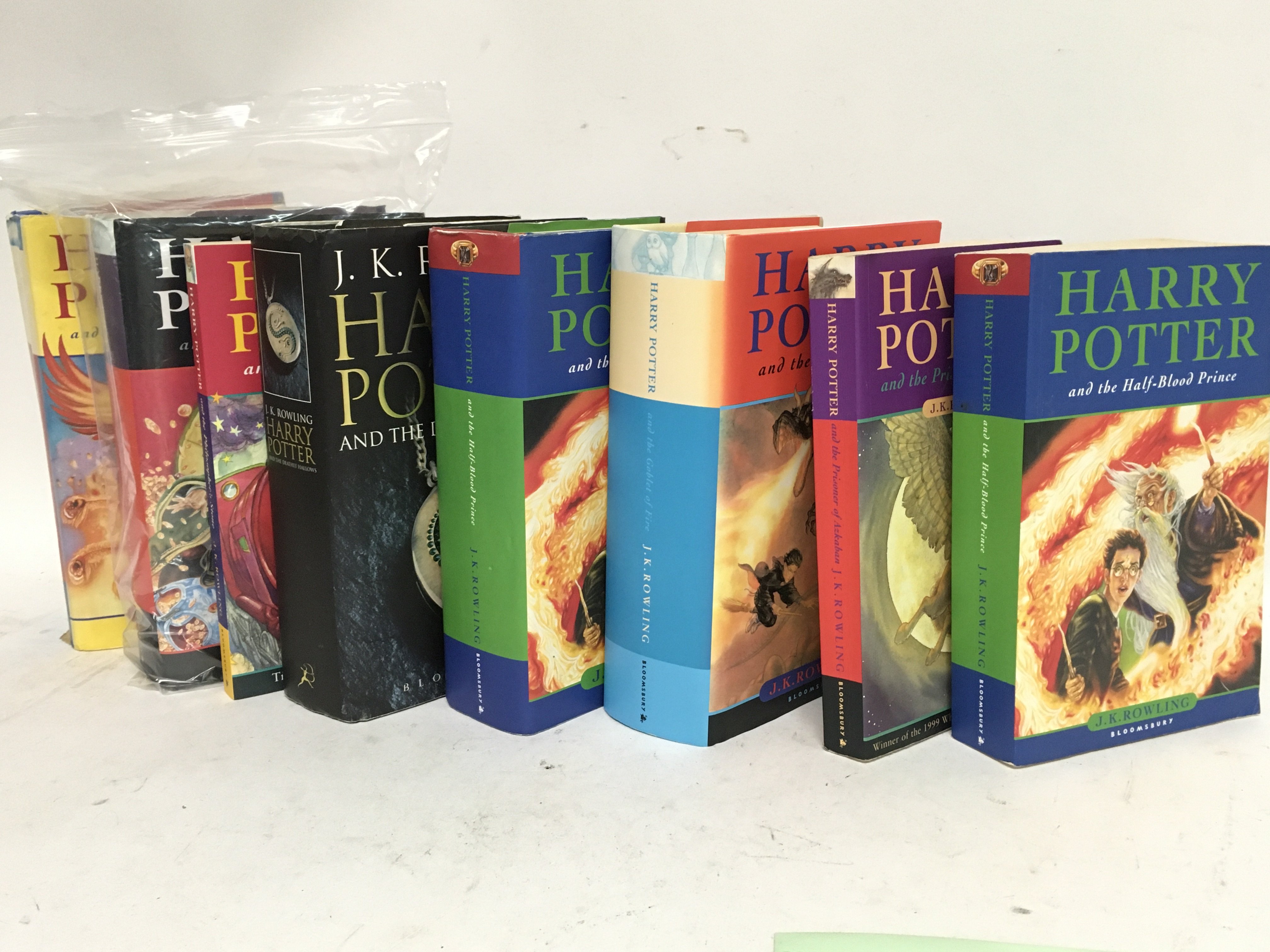7 Harry Potter books, 4 1st editions - Image 2 of 2