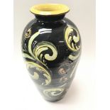 A Glazed linthorpe Babbacombe Vase By Deidre Wood.