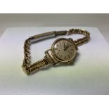 A vintage ladies omega wristwatch.