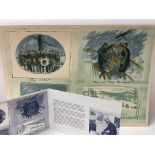 Gosta Werner 1909-1989, Lithographic print titled The Seamen�s daily life. 169/300
