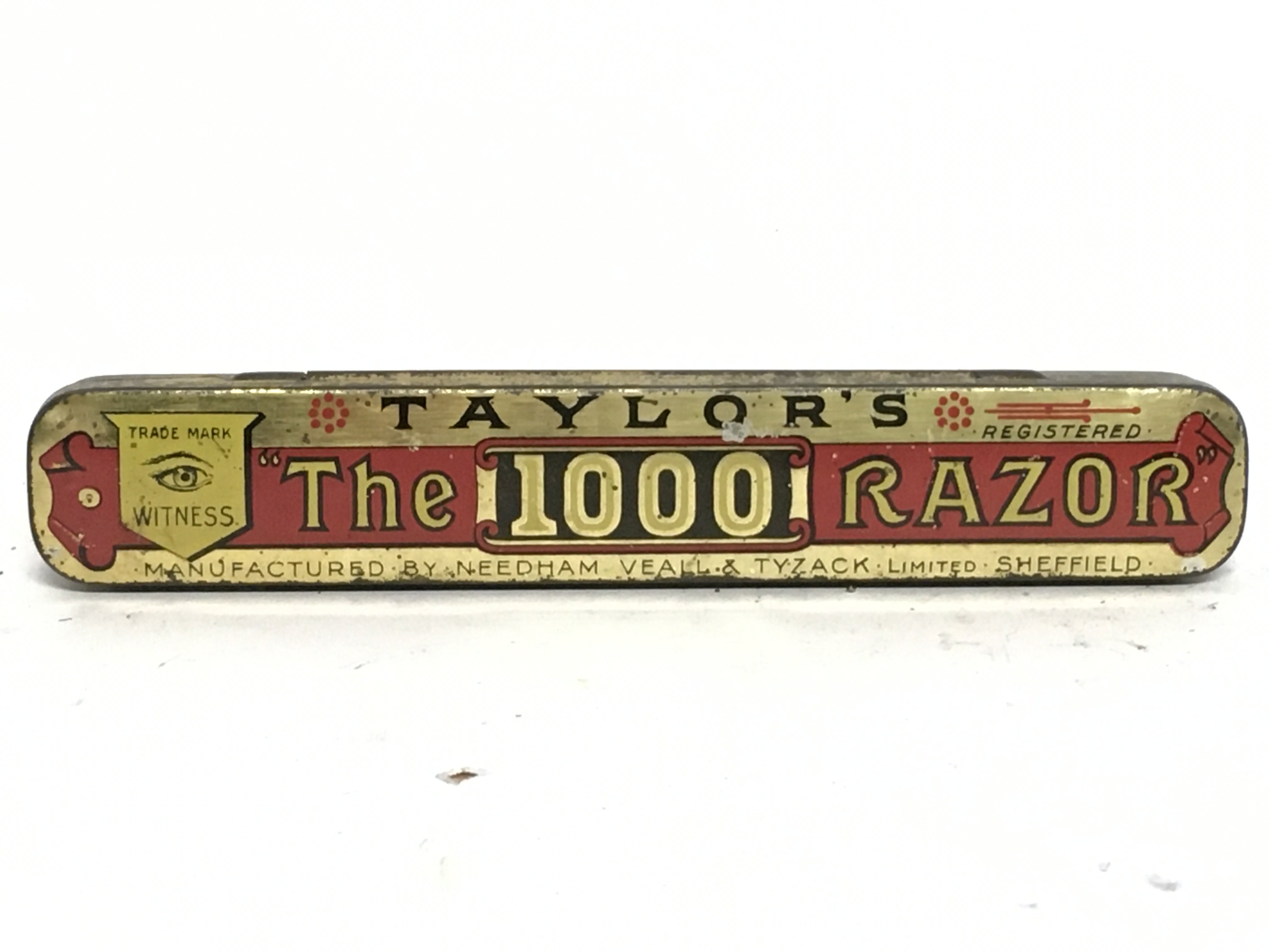 Taylorâ€™s Eye witness- The 1000 Razor in original