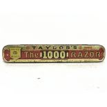 Taylorâ€™s Eye witness- The 1000 Razor in original