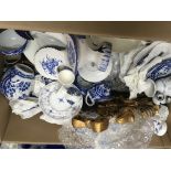 A Box containing decorative ceramic various.