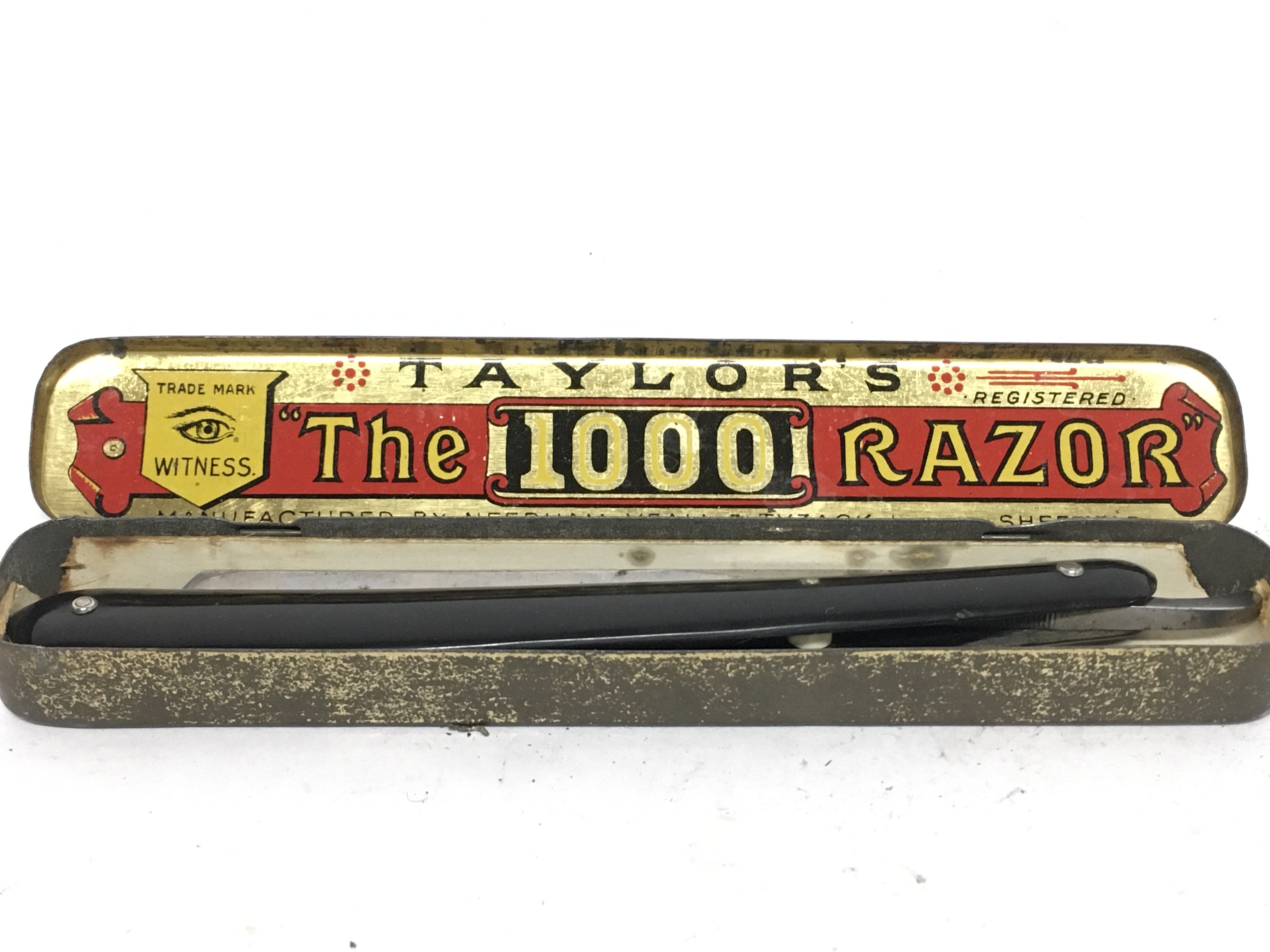 Taylorâ€™s Eye witness- The 1000 Razor in original - Image 2 of 5