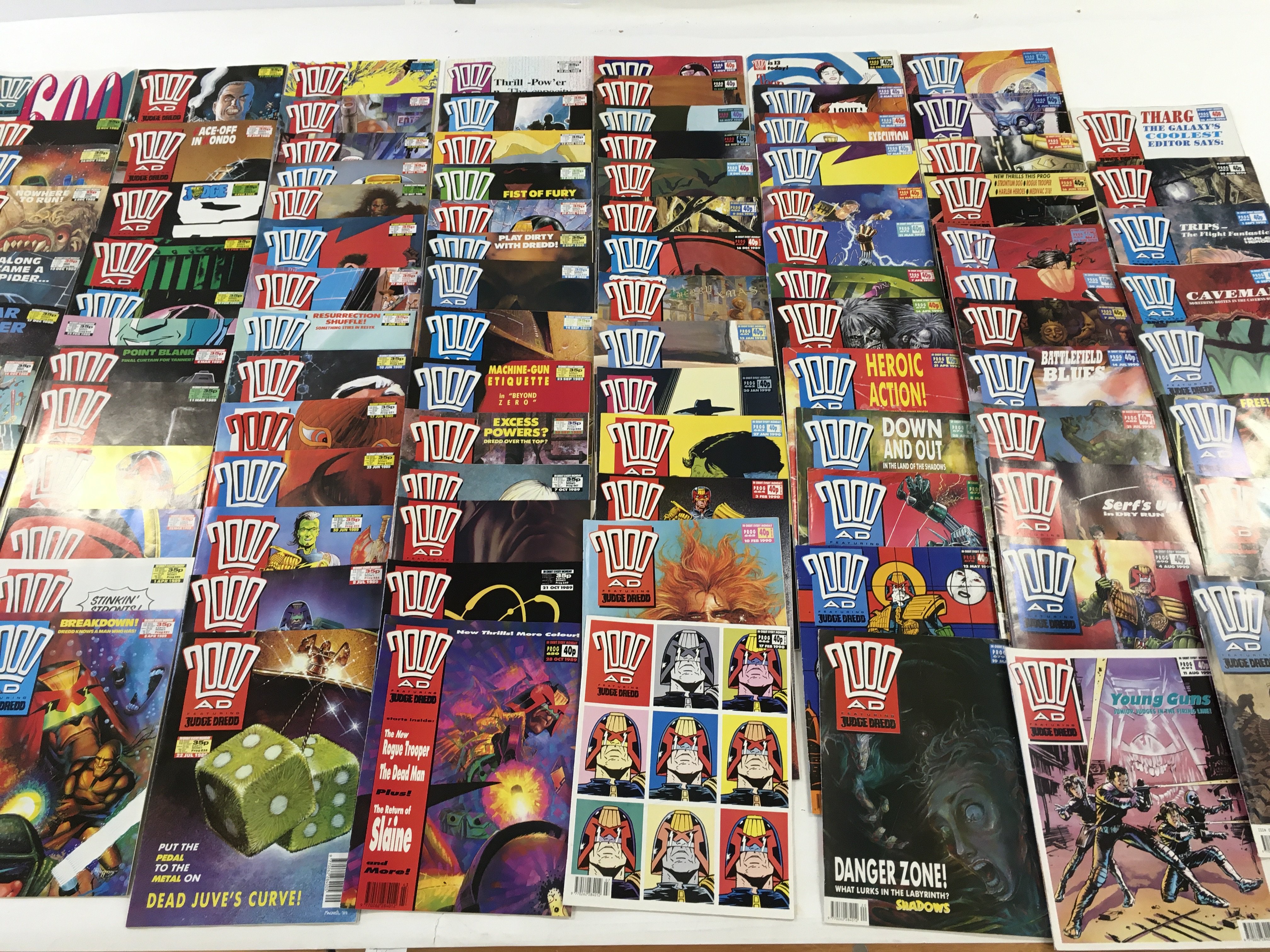 A collection of 2000 AD comics including special Christmas edition together with a collection of - Image 6 of 8