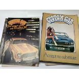A large collection of vintage Custom car magazines