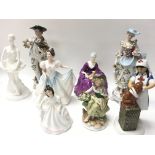 A Collection of Royal Doulton and other Figures