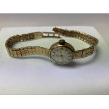 A ladies 9ct gold cased Rolex Tudor Royal wristwatch.