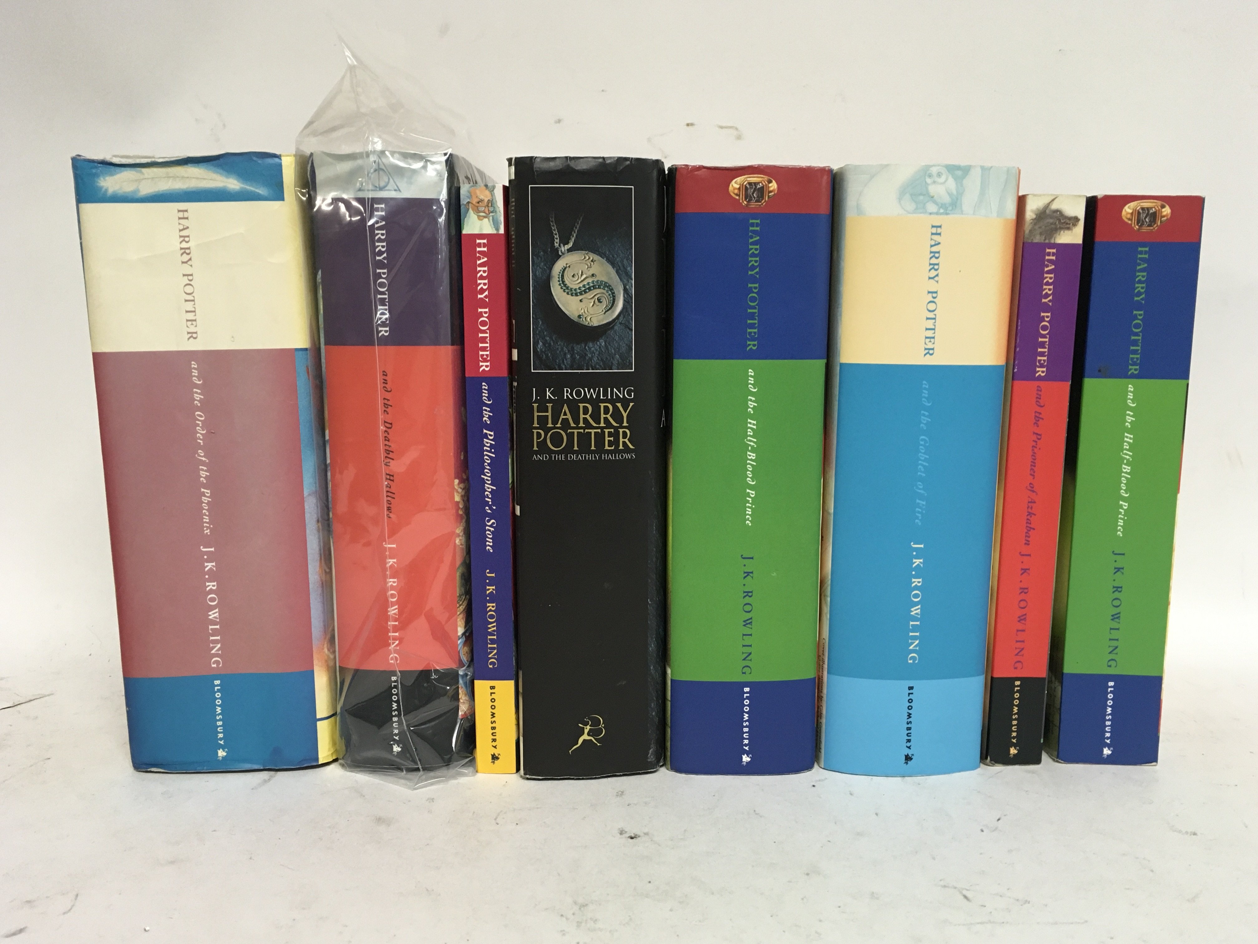 7 Harry Potter books, 4 1st editions