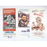 Five vintage film posters for The Seven Ups, Break