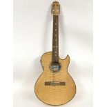 A Guvnor electro acoustic guitar, GC575CE and stan
