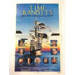 Three Time Bandits film posters comprising a US on