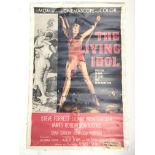 A 1956 US one sheet film poster for The Living Ido