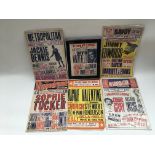 Six vintage theatre advertising cards for the Hipp