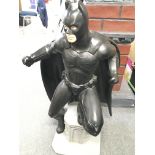 A Fibreglass Model of Batman approx height 38 inch