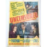 Five vintage film posters for Uncensored, Whisperi