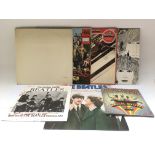 A collection of Beatles LPs including a numbered '