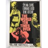 Four vintage film posters comprising 'The World Te