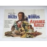 Five vintage film posters for Alvarez Kelly, 7 Dwa