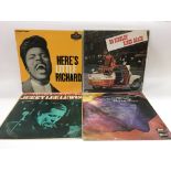 Four early UK pressings of rock n roll LPs by vari