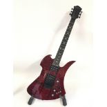 A B.C. Rich Mockingbird electric guitar with Floyd