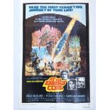A US one sheet film poster for At The Earth's Core