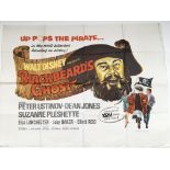 Six vintage film posters for Blackbeardâ€™s Ghost,