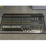 A Seck 1882 MKII 18 track mixing desk.