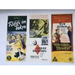 Five vintage film posters for Jack Of Diamonds, Jo