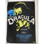 A US one sheet poster for 'Dracula' starring Jack