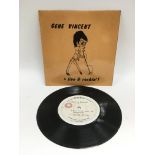A rare limited edition Gene Vincent 'Live & Rockin