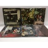 Six Creedence Clearwater Revival LPs comprising 'C