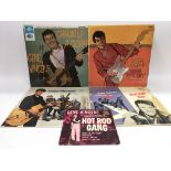 Four Gene Vincent LPs and one EP comprising 'Bluej