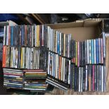 Four boxes of CDs, various artists.