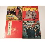 Four rock n roll and vocal group LPs by various ar