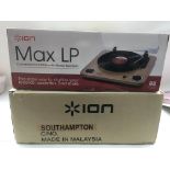 Two boxed and as new Ion conversion turntables.
