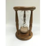 Promotional merchandise. A working hourglass inten