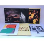 Six Genesis LPs including 'A Trick Of The Tail', '
