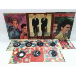 Three Everly Brothers LPs and eight 7inch singles.