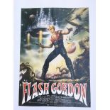 A German film poster for Flash Gordon.
