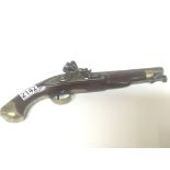 A nice original flintlock Early 19th century pisto