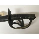 A 19th century French 1822 pattern cavalry sword w