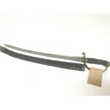 An Early Victorian service short sword possible a