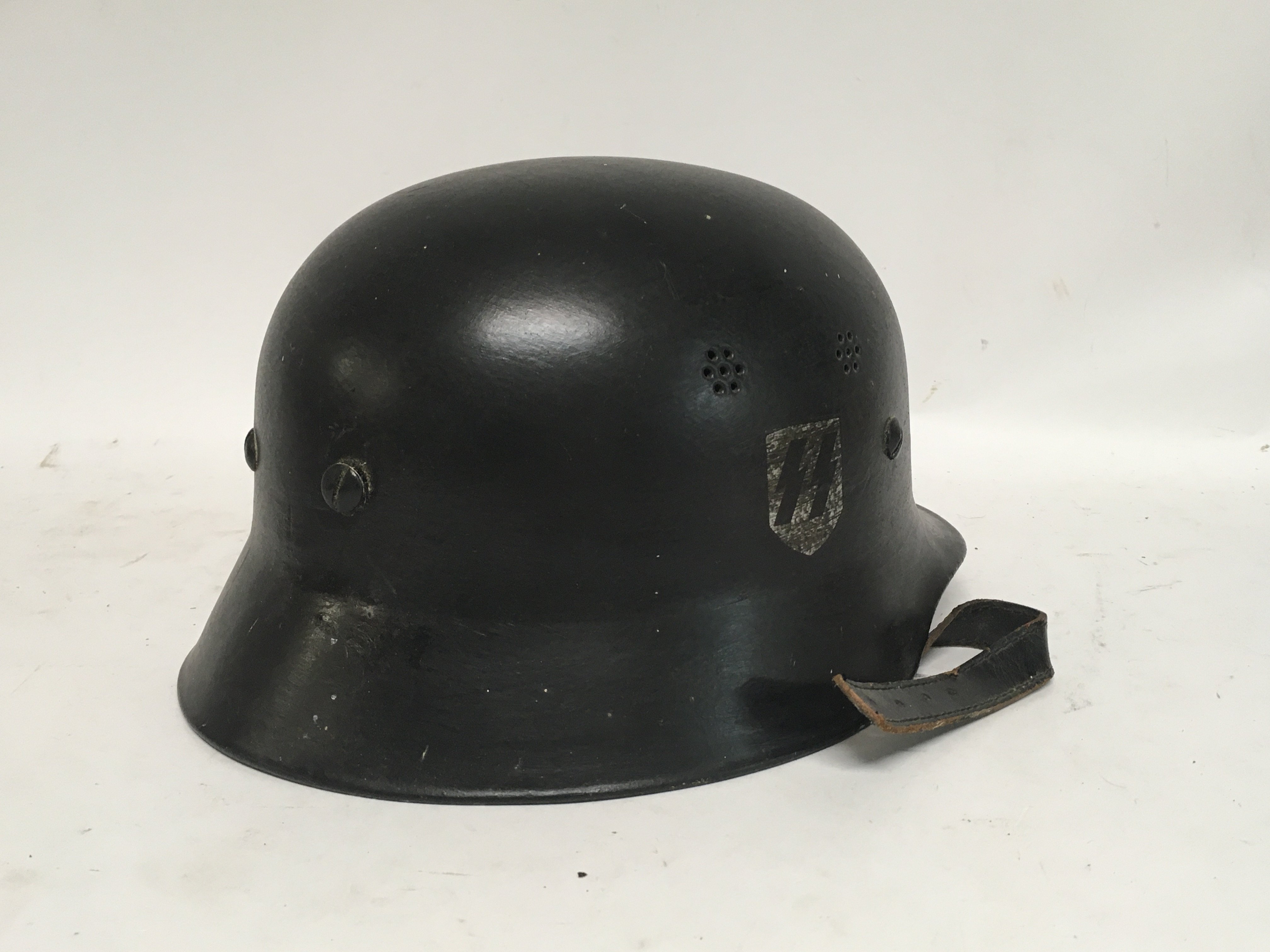 Film prop of SS reenactor helmet (Band of Brothers - Image 3 of 4